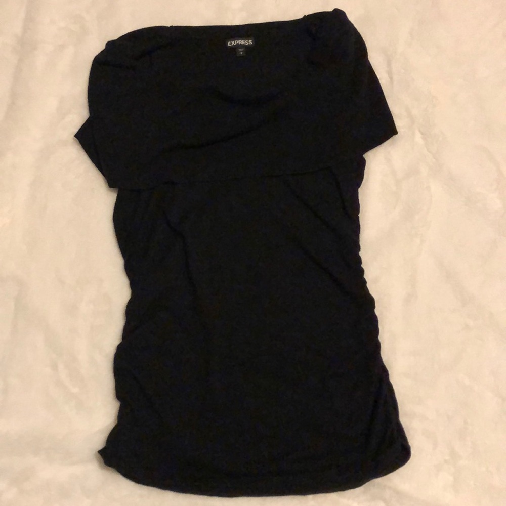 Express Black Sleeveless Sweater